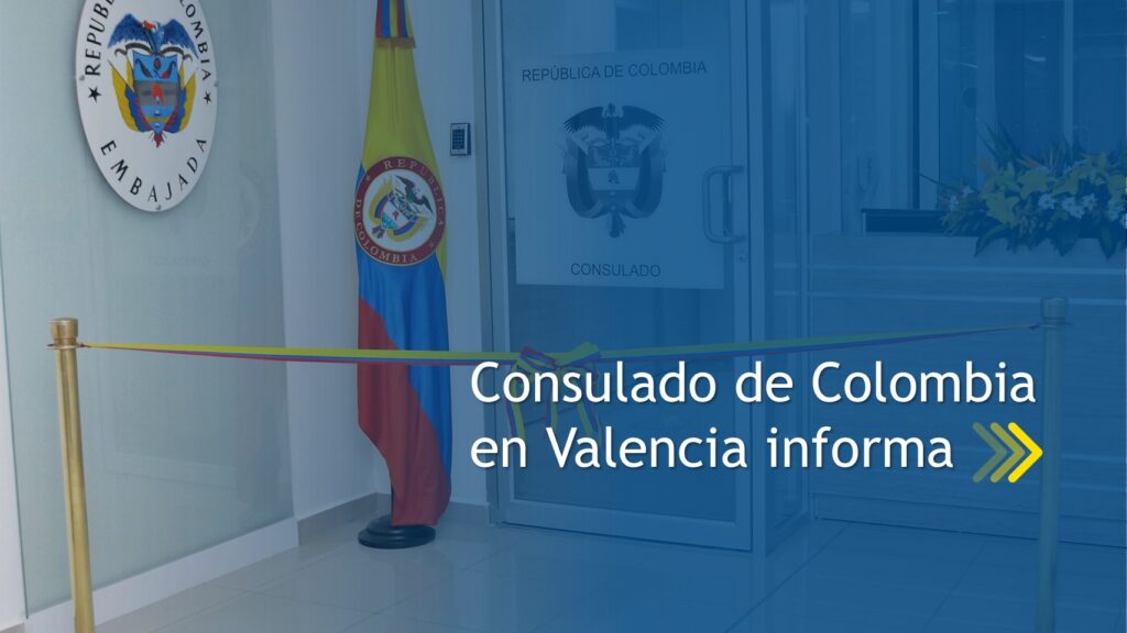 horario Consulado de Colombia en Valencia: Consulado de Colombia en Valencia: vuelve el horario de 8:30 a 14:30 y solo se paga con tarjeta